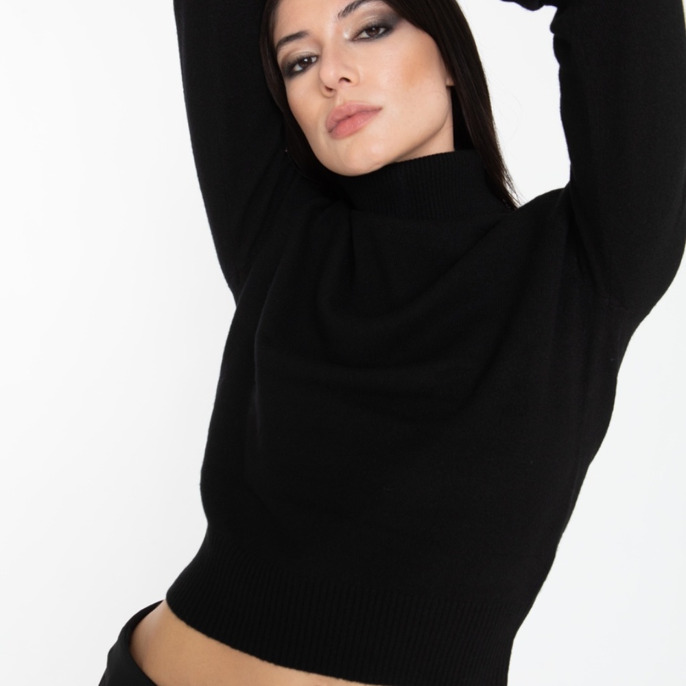 CASHMERE TURTLENECK SWEATER